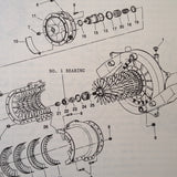 Allison T63-A-720 Turbine Parts Manual.