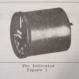Edison Torque Pressure Indicator 217-03221 Overhaul Manual. Circa 1967.