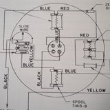 Lewis Temperature Indicator 163B103, 163B103A & 163B103B Overhaul Parts Manual.   Circa 1968.