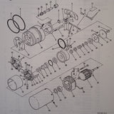 Crane Fuel Booster Canister Pump 72266-3 & 72390-2 Overhaul & Parts Manual.