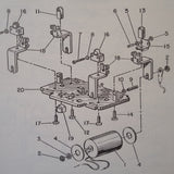 Hartman Electrical Reverse Current Cutout Relay A-700AP & A-718AP Parts Manual.