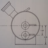 De Havilland Reservoir Assembly C6HF1057 Overhaul Manual.