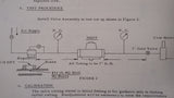 Bendix Regulating & Relief Valve 38E59 Series Overhaul & Parts Manual.