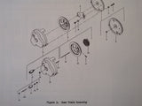 Bendix Tachometer 34108C1AF13-1A3 Overhaul Parts Manual.  Circa 1970.