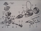 Curtiss-Wright 14-97862-02 Windshield Wiper Motor Overhaul Manual.  Circa 1964.