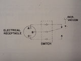 Custom Component Switches Vacuum Pressure Switch 32V29 Overhaul Manual aka DHC SC70036-1,  Circa 1968.