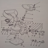 De Havilland Geared Tab Gearing Mechanism Assembly C6CF1174-1 and C6CF1174-3 Overhaul Manual,