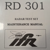 IFR RD-301 Radar Test Set Maintenance Manual.