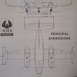 Cessna 421 Owner's Manual.