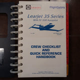 Bombardier Learjet 35 Series with FC-530 Crew Checklist & QRH