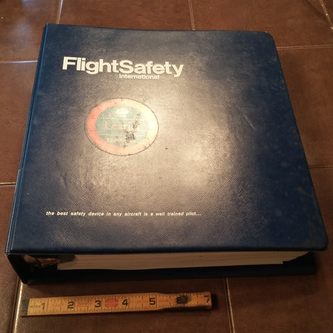 Learjet 20 Pilot Training Manual.