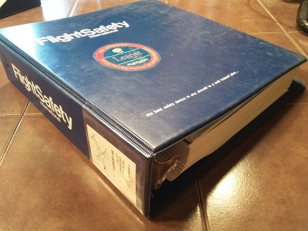 Learjet 20 Pilot Training Manual. – G's Plane Stuff