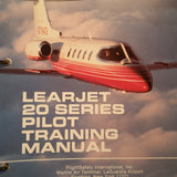 Learjet 20 Pilot Training Manual.