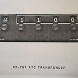 Edo RT-787 and RT 887 Transponders Install Manual.