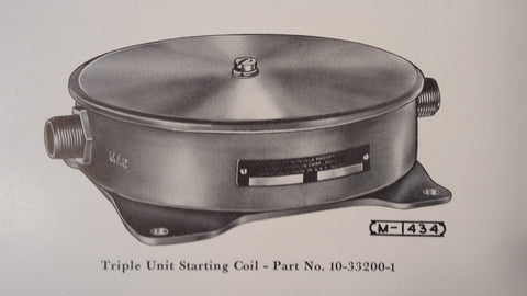 Bendix Coils Bendix Scintilla Triple Unit Starting Coil Booster Coils Service & Par ...