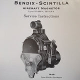 Scintilla Magnetos SF14RN-4 & SF14LN-4 Service Instructions Booklet.