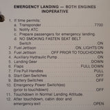 Gates LearJet 35A and 36A Normal, Abnormal & Emergency Checklist.