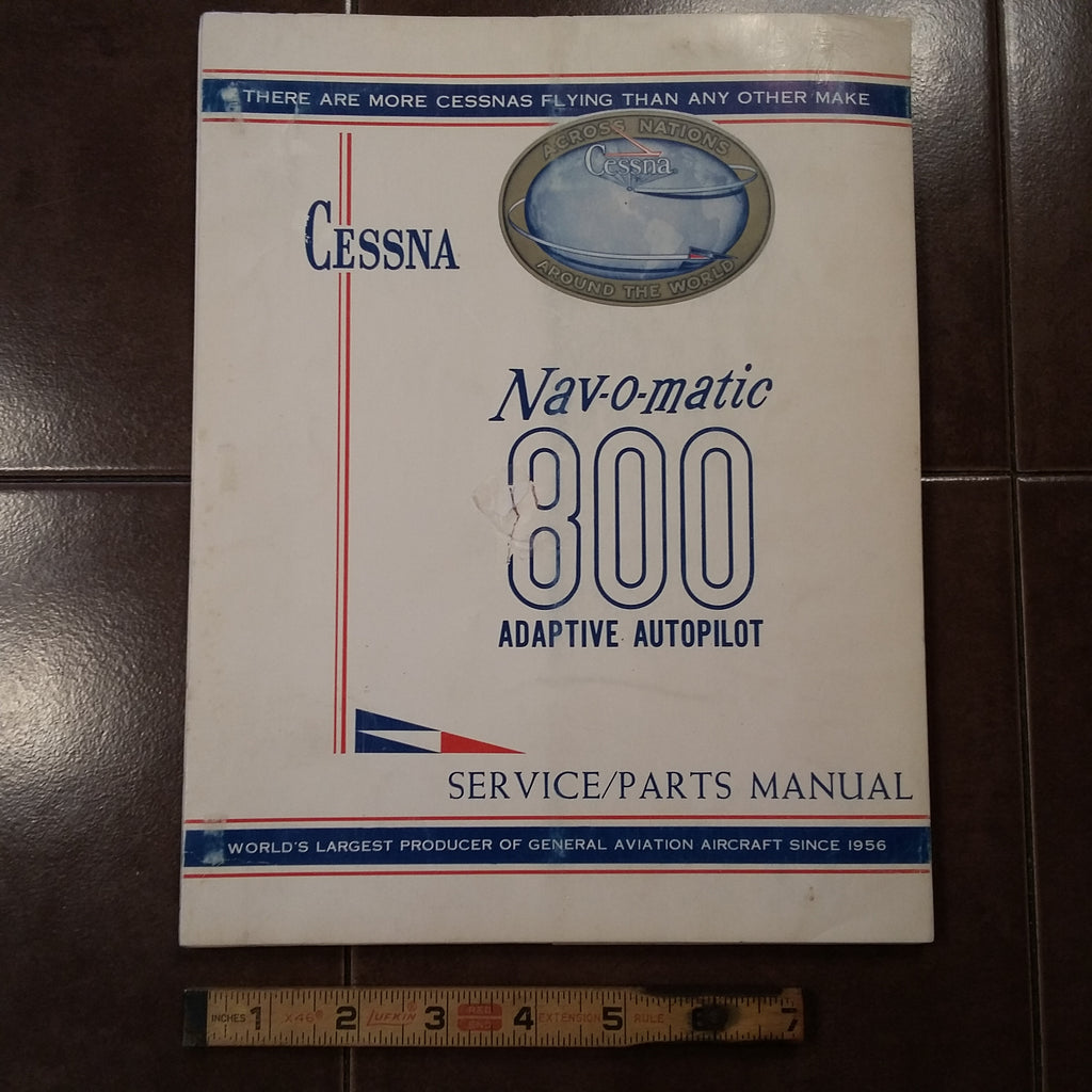 1965 Cessna ARC Navomatic 800 Service Manual.