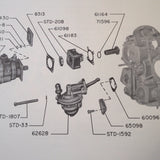 Lycoming O-235-C, O-235-CI & O-290D Aircraft Engine Parts Manual.