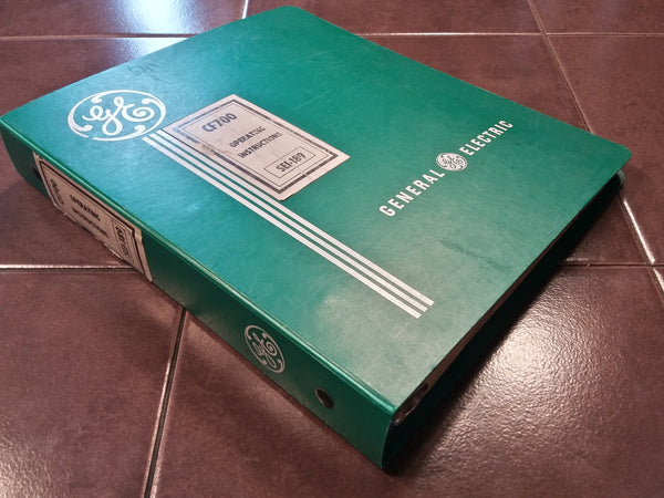 GE Turbofan CF700 Operating Manual. – G's Plane Stuff