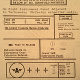 Mooney M20J Pilot's Operating Manual.