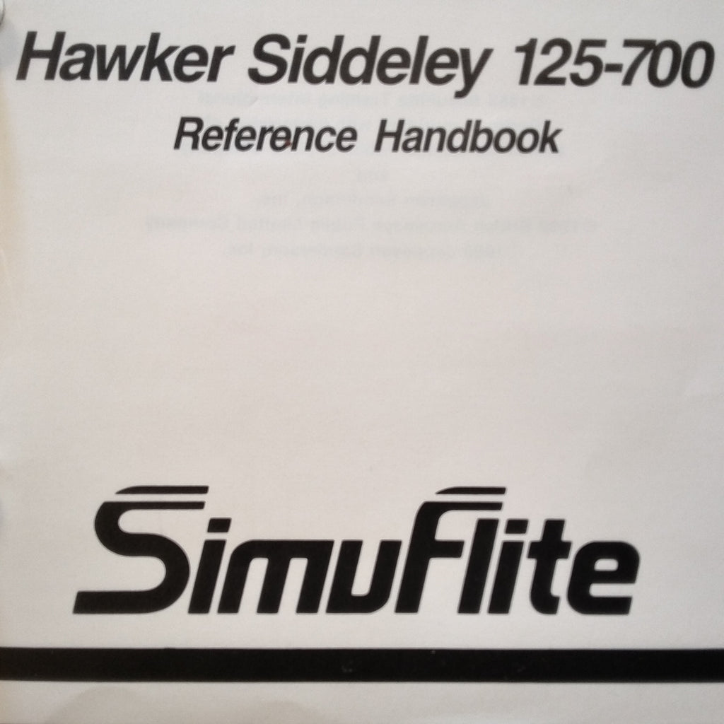Hawker Siddeley 125-700 Reference Handbook.