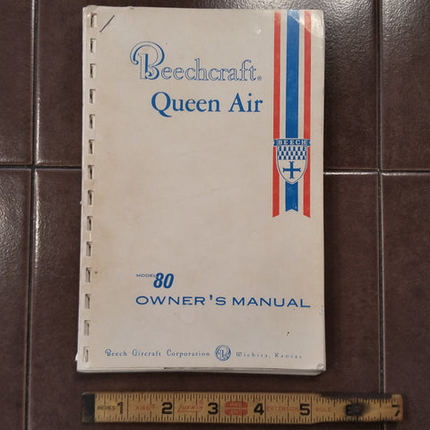 Beechcraft Queen Air 80 Owner's Manual.