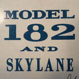 1972 Cessna 182 and Skylane Owner's Manual.