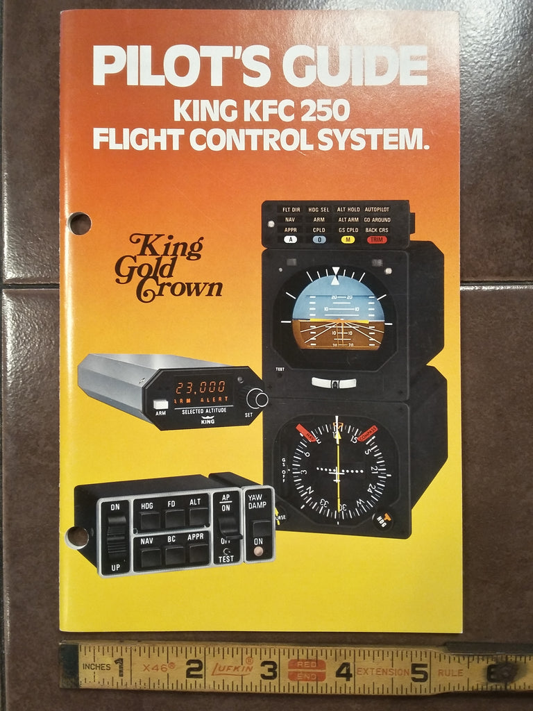 King KFC 250 Flight Control Pilot's Guide.