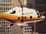 Westland 30, Series 100 Helicopter Original Sales Brochure Booklet, 21 page  8.5 x 11.75".