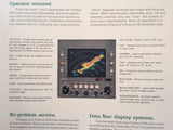 Sperry Avionics Primus 500 Color Radar Original Sales Brochure, Tri-Fold,, 8.5 x 11".