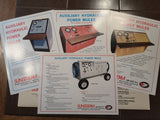 Sunstream Aircraft Original Sales Brochure Folder,, loose items.