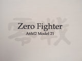 Mitsubishi A6M2 Model 21 Zero Fighter Restoration Investment Brochure Folder,  loose items.