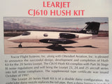 Ottendorf Tracor Learjet 20s CJ610 Hush-Kit Original Sales Brochure, 4 page , 8.5 x 11".