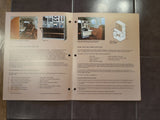 Sierra Research "Flight Inspection Systems" Original Sales Brochure, 4 page , 8.5 x 11".