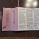 Shorts 360 Original Sales Brochure, Quad-Fold, 6 x 8.25".