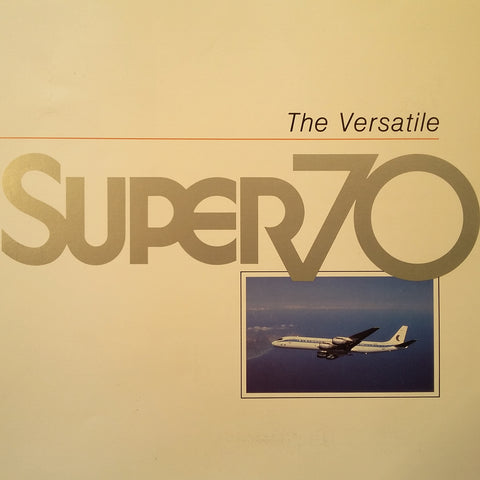 Cammacorp "The Versatile Super 70" Original Sales Brochure Booklet, 64 page , 8.5 x 11".