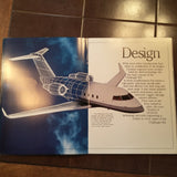 Canadair Challenger 601 Original Sales Brochure , 8.5 x 11".