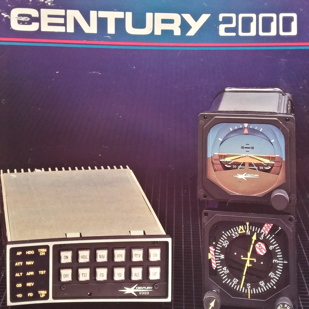 Century 2000 Original Sales Brochure , 4 page, 8.5 x 11".