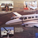 Cessna Caravans Original Sales Brochure Quad-fold, 8.5 x 11'.