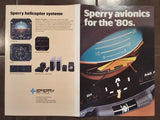 Sperry "for the 1980s" Original Sales Brochure, Quad-Fold, 7.5 x 11".