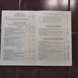 Original 1973 Cessna 182 Aircraft & Accessory Price List Brochure. 4 page, 5.5 x 8.5".