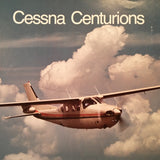 Cessna Centurions Original Sales Brochure Booklet, 16 page, 8.5 x 11".