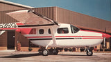 1976 Cessna Skymaster & Skymaster II Original Sales Brochure Booklet, 22 page,  9.5 x 9.5".