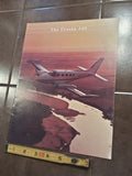 The Cessna 340 Original Sales Brochure Booklet, 12 page,  8.5 x 11"