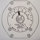 1946 Bendix Scintilla Ignition Switches EH-A Service Instructions & Parts Lists.
