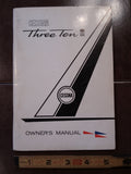 Cessna 310i Owner's manual.