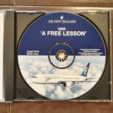 Air New Zealand NZ60 "A Free Lesson" CD DVD.