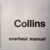 Collins 482-5159-010 aka Weston 9837 42 Overhaul Manual.  Circa 1975.