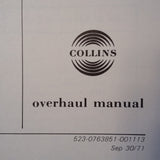 Collins 482-5063-10 aka Weston 9822 7 Overhaul Manual.  Circa 1971.